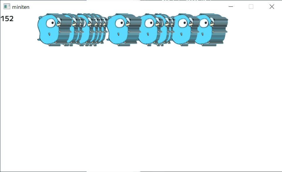 たくさんのgopher